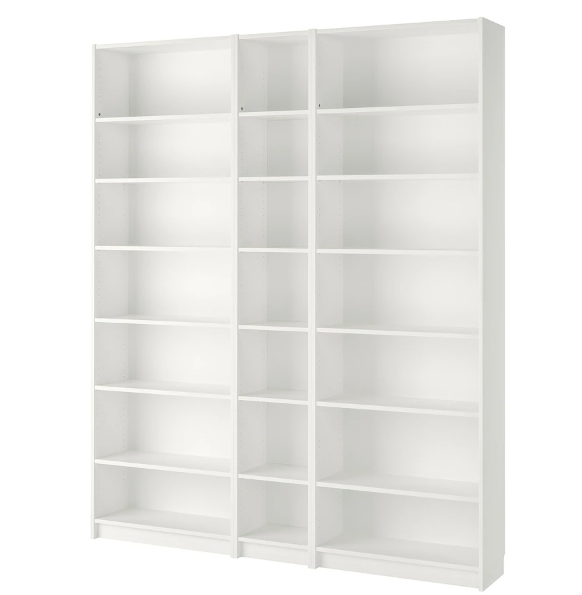 Estante de 3 cuerpos blanco