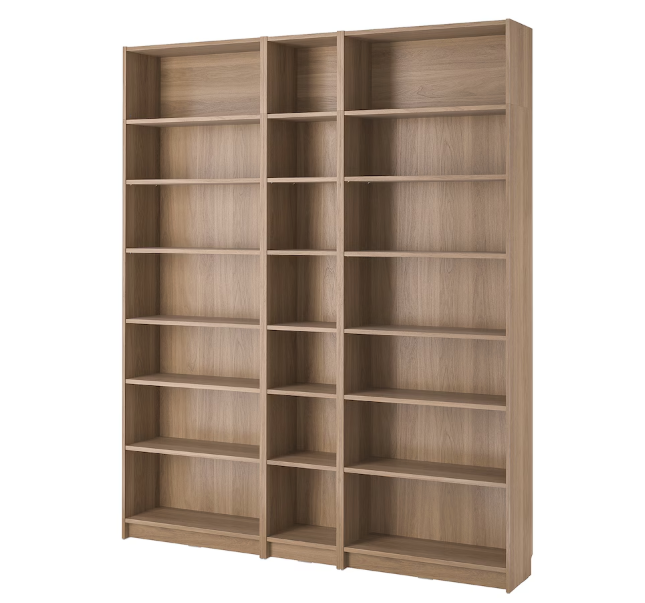 Estante de 3 cuerpos wengue